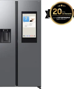 Frigorífico Americano SAMSUNG RS90F66BETEF E (No Frost - 178.4 cm - 614 L - Inox)