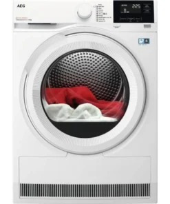 Secadora AEG TR818A2OB (8 kg - Bomba de Calor - Blanco)